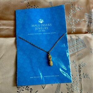 Now on Sale! Maui Divers Jewelry Pineapple Necklace
